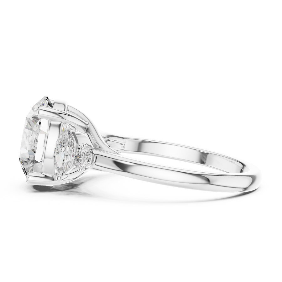 Calyssene 10 mm  Diamond Ring