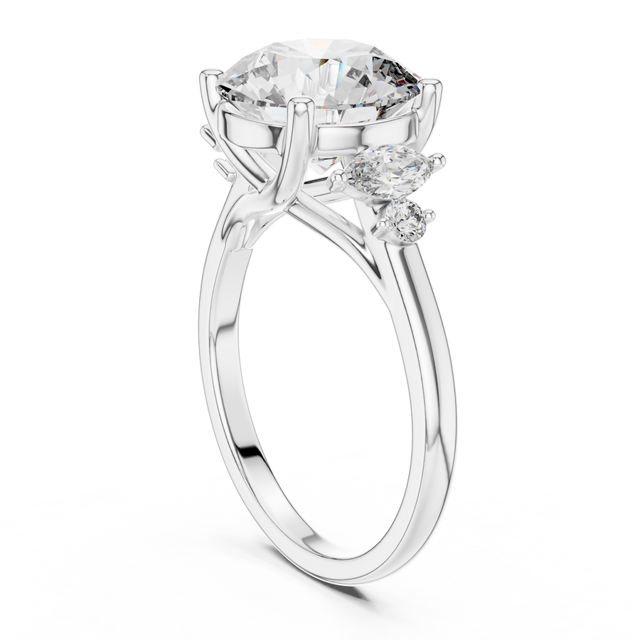 Calyssene 10 mm  Diamond Ring