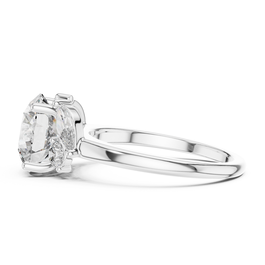 Elarvienne 9.4 mm Diamond Ring