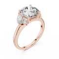Elarvienne 9.4 mm Diamond Ring