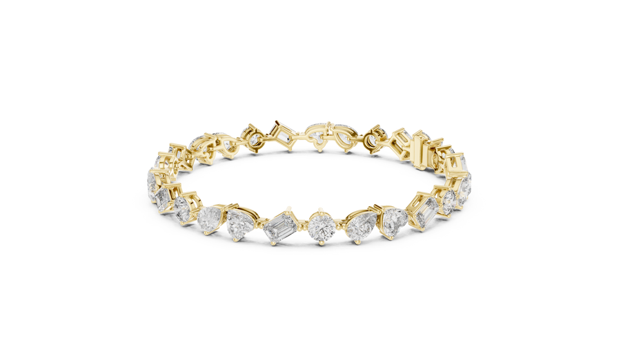 Aurevane 6.5 Inch  Diamond Bracelet