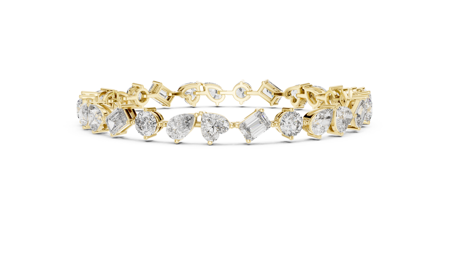 Aurevane 6.5 Inch  Diamond Bracelet