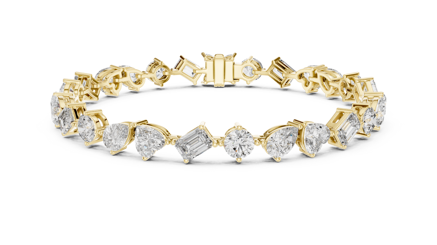 Aurevane 6.5 Inch  Diamond Bracelet