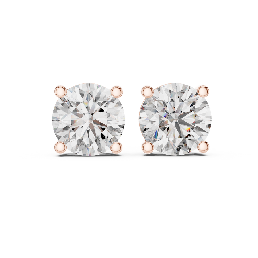 Aurora Twin 8 mm Stud Earrings