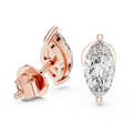 Isadora 9 × 4.5 mm Marquise Diamond Earrings