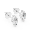 Isadora 9 × 4.5 mm Marquise Diamond Earrings