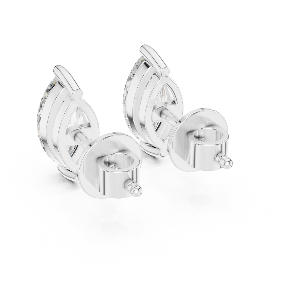 Isadora 9 × 4.5 mm Marquise Diamond Earrings
