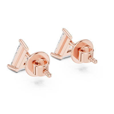 Elowen 6 mm Triangle Diamond Earrings