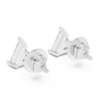 Elowen 6 mm Triangle Diamond Earrings
