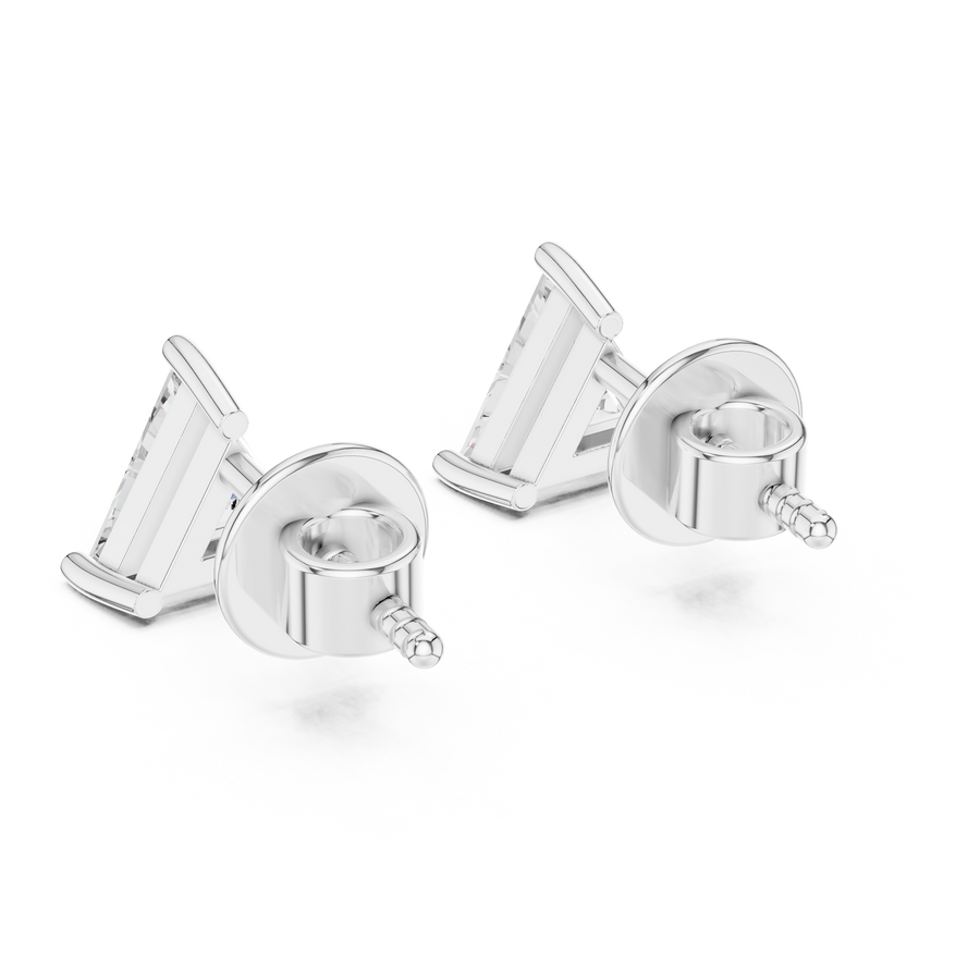 Elowen 6 mm Triangle Diamond Earrings