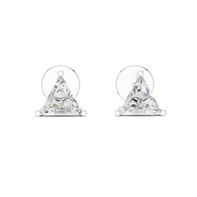 Elowen 6 mm Triangle Diamond Earrings