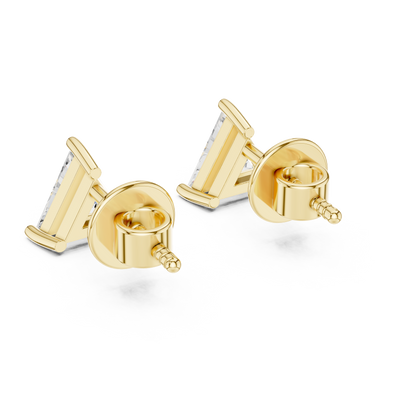 Elowen 6 mm Triangle Diamond Earrings