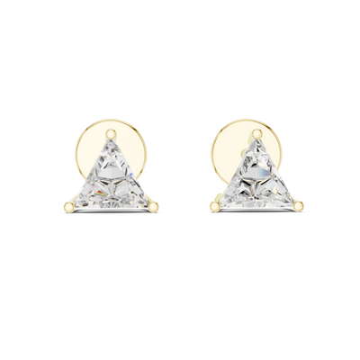 Elowen 6 mm Triangle Diamond Earrings