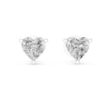 Isolde 6 mm Heart Diamond Earrings