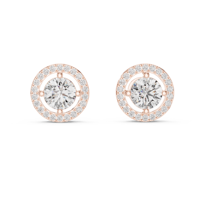 Serena 6.5 mm Diamond Earrings