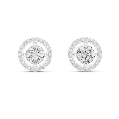 Serena 6.5 mm Diamond Earrings