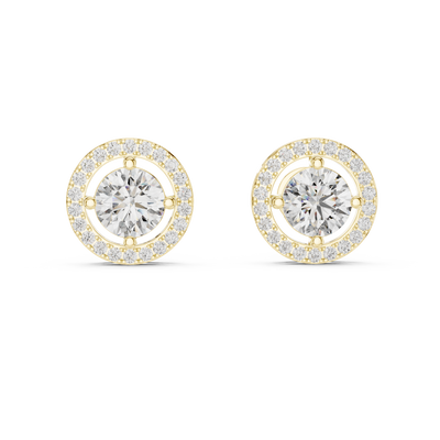 Serena 6.5 mm Diamond Earrings