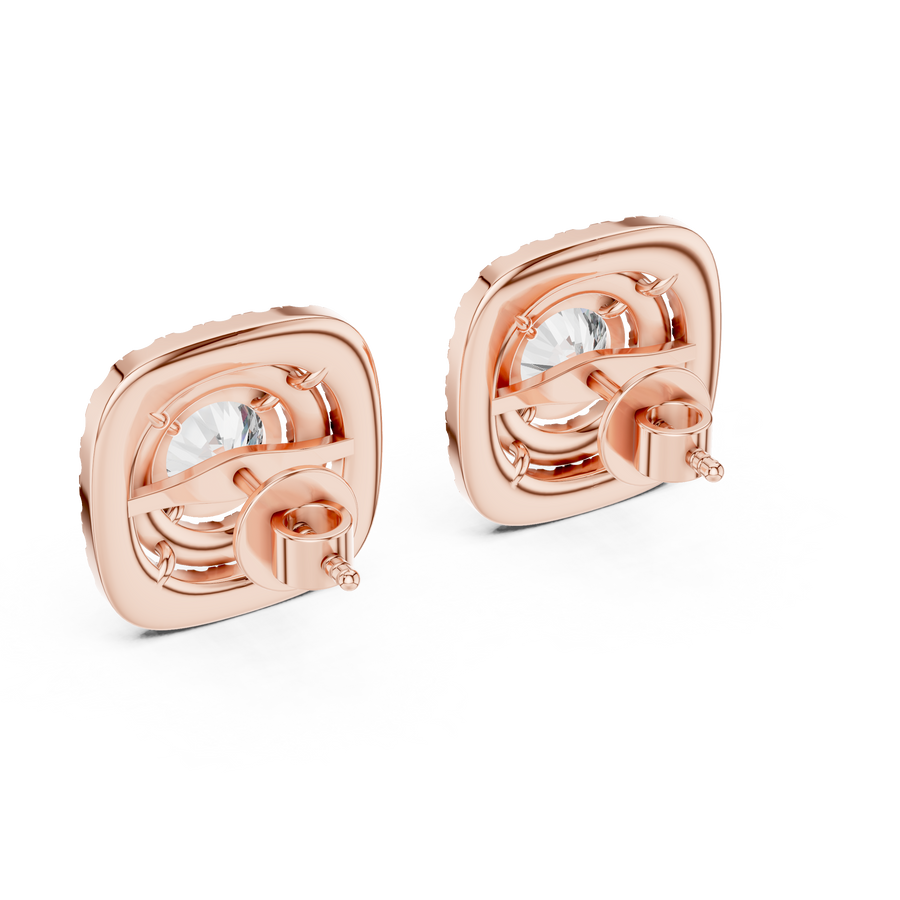 Vespera 7 mm Diamond Earrings