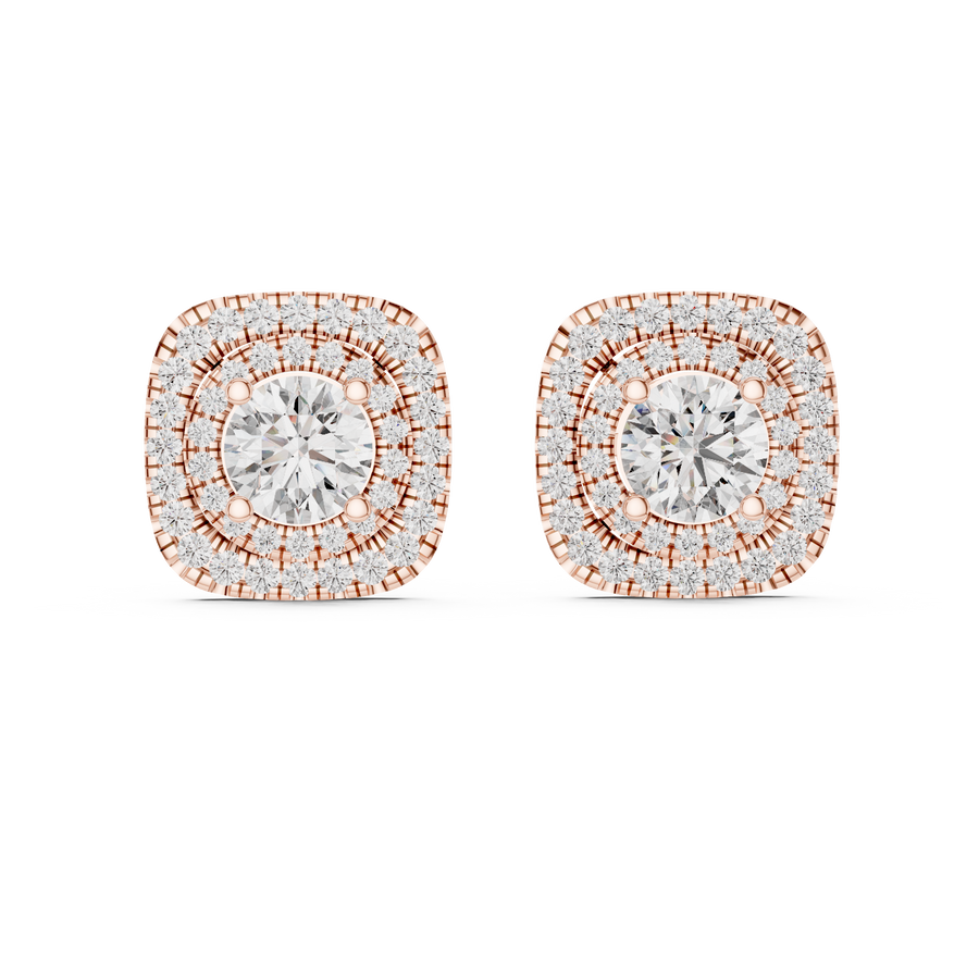 Vespera 7 mm Diamond Earrings