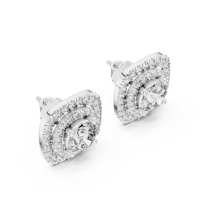 Vespera 7 mm Diamond Earrings