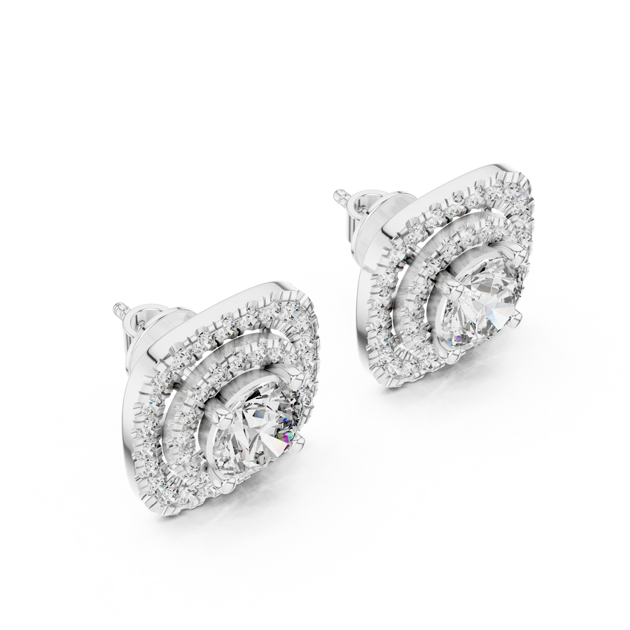 Vespera 7 mm Diamond Earrings