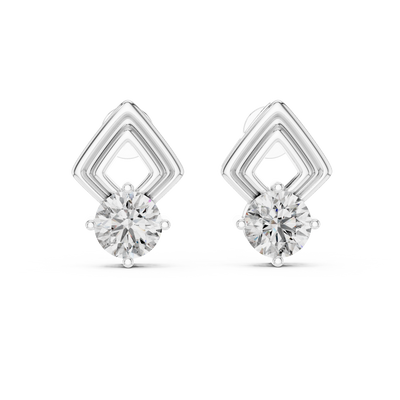 Lysandra 7 mm Diamond Earrings