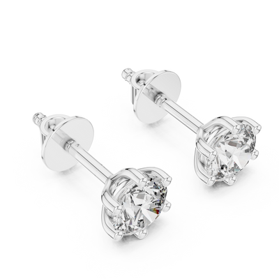 Aveline 5.2 mm Diamond Earrings