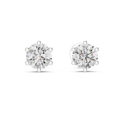 Aveline 5.2 mm Diamond Earrings