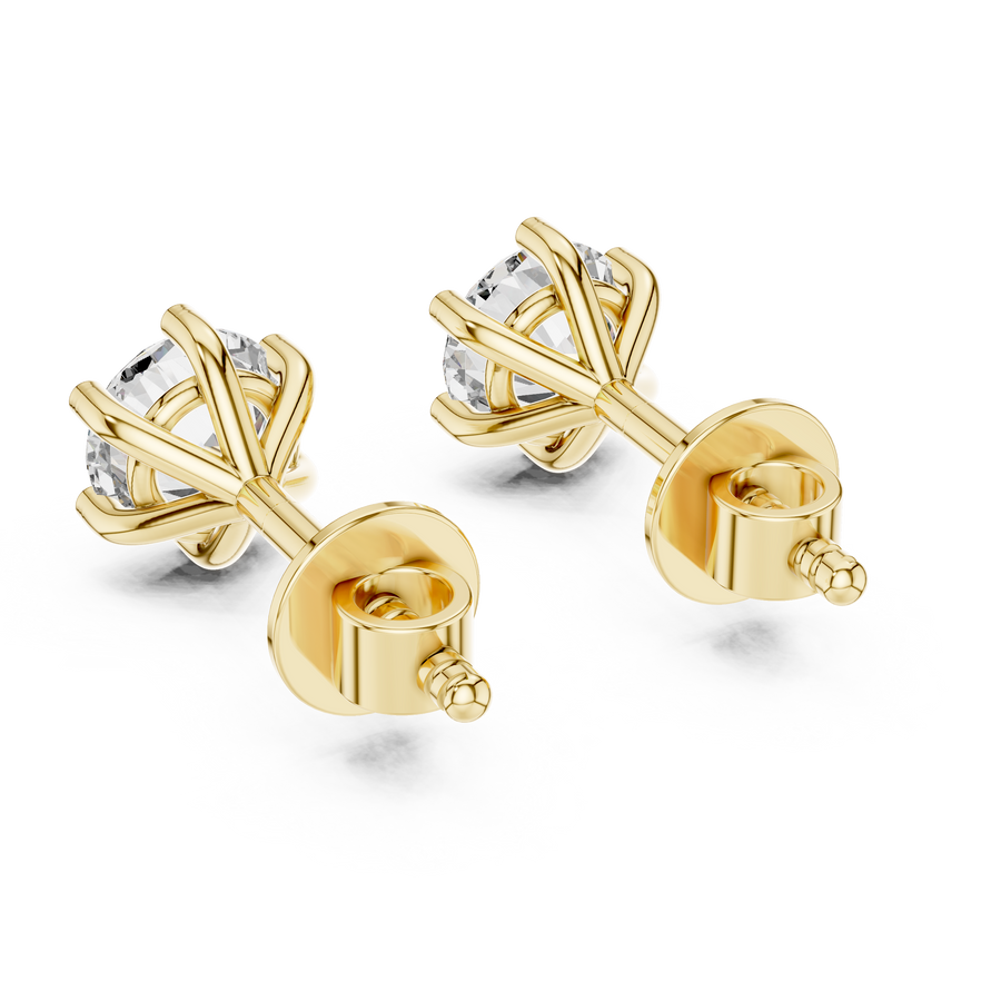 Aveline 5.2 mm Diamond Earrings