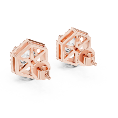 Vivienne 7 mm Diamond Earrings