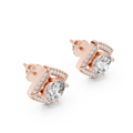 Adeline 7 mm Diamond Earrings