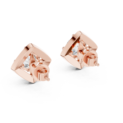 Adeline 7 mm Diamond Earrings