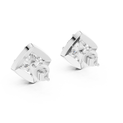 Adeline 7 mm Diamond Earrings