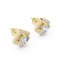 Adeline 7 mm Diamond Earrings