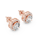 Camille 7 mm Diamond Earrings