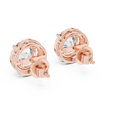 Camille 7 mm Diamond Earrings