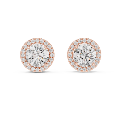 Camille 7 mm Diamond Earrings