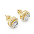 Camille 7 mm Diamond Earrings