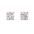 Amaris 7.00 mm Diamond Earrings