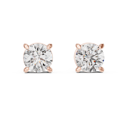 Amaris 7.00 mm Diamond Earrings