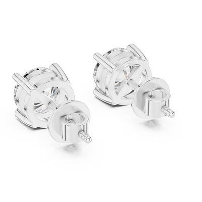 Amaris 7.00 mm Diamond Earrings