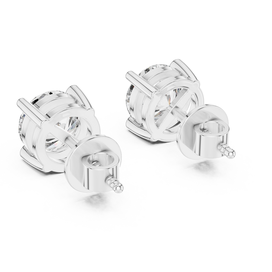 Amaris 7.00 mm Diamond Earrings