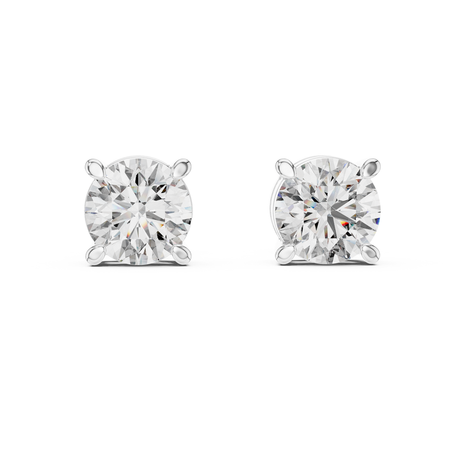 Amaris 7.00 mm Diamond Earrings
