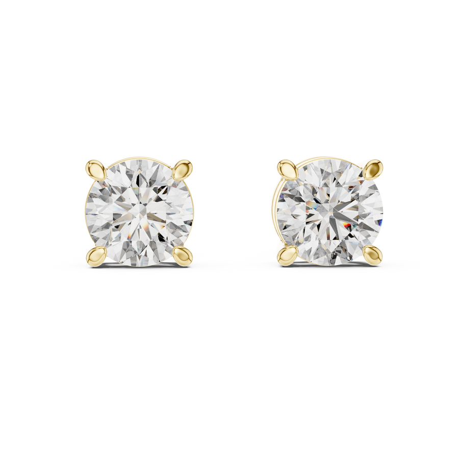Amaris 7.00 mm Diamond Earrings