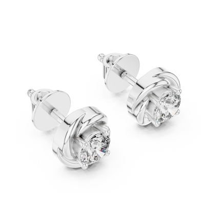 Solenne 3.8 mm Diamond Earrings