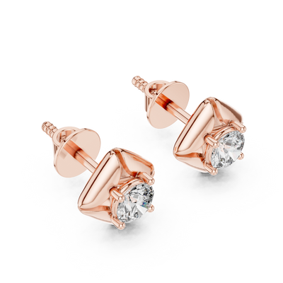 Marcelline 3.8 mm Diamond Earrings