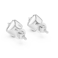 Marcelline 3.8 mm Diamond Earrings
