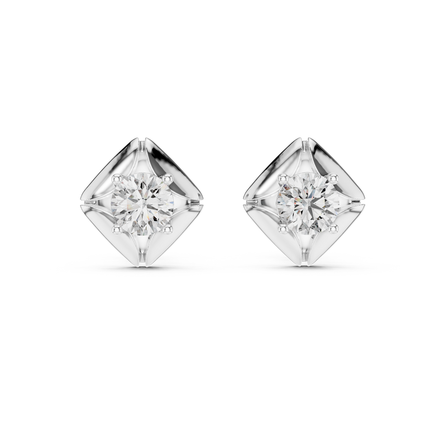 Marcelline 3.8 mm Diamond Earrings