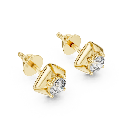 Marcelline 3.8 mm Diamond Earrings