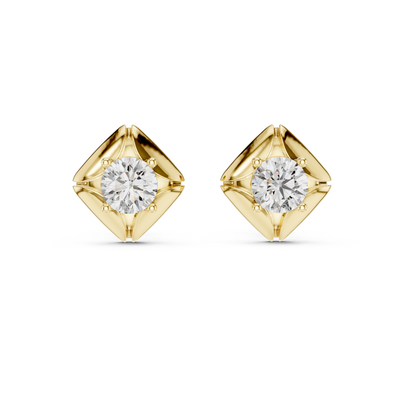 Marcelline 3.8 mm Diamond Earrings